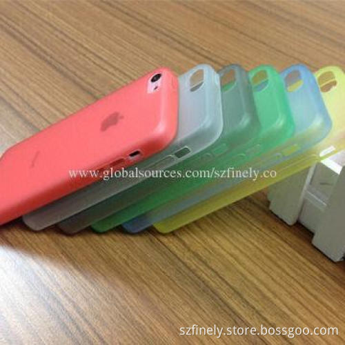 TPU Case for iPhone 5C, Matte Finished with Dust-proof Plug, Simple and Good Texture
